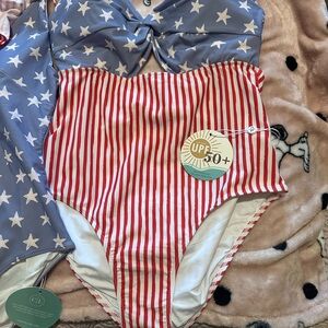 Caden Lane Americana Family Matching Swim!